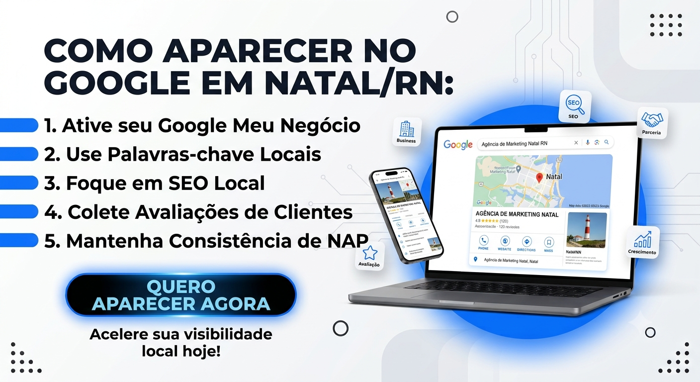 Como aparecer no Google em Natal/RN: Guia Prático para Negócios Locais