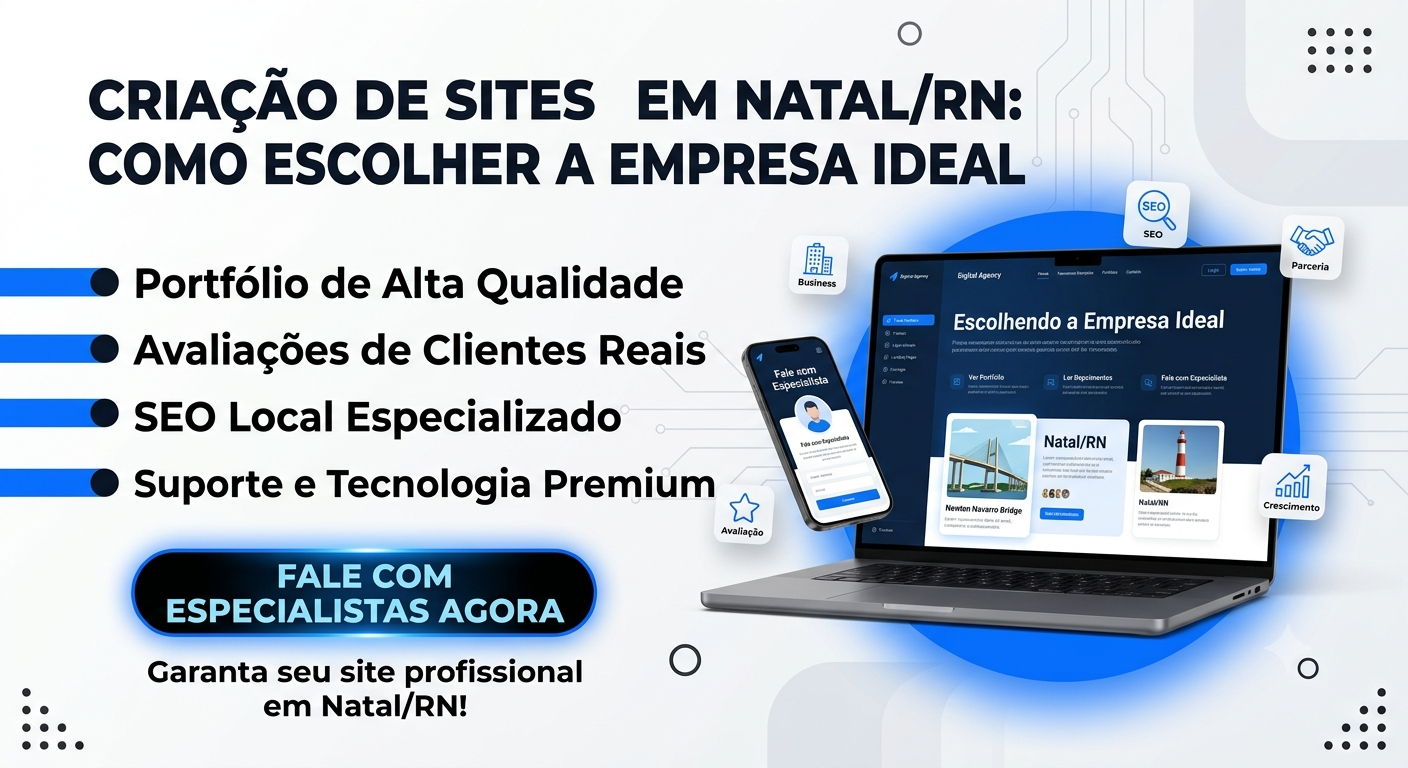Criação de sites em Natal/RN: como escolher a empresa ideal