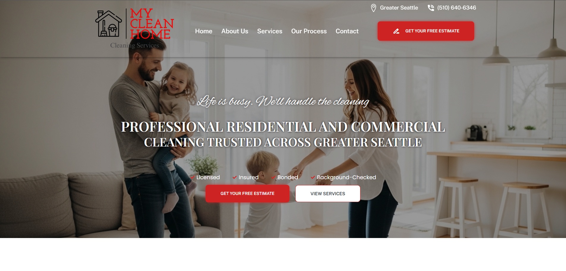 My clean home services
